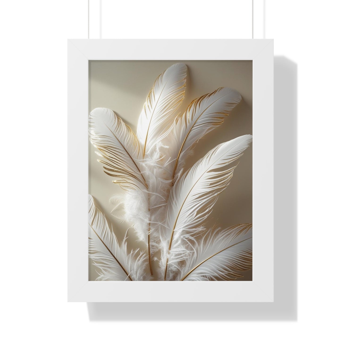 Elegant Framed Vertical Poster