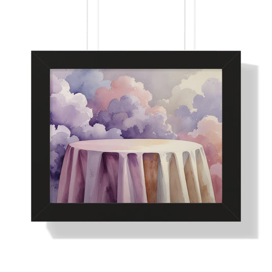 Ethereal Landscape Framed Poster