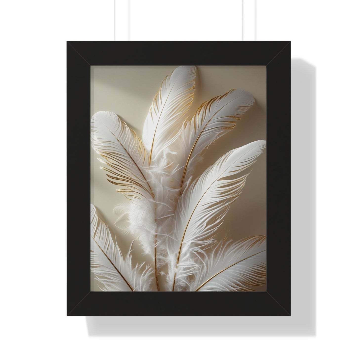 Elegant Framed Vertical Poster