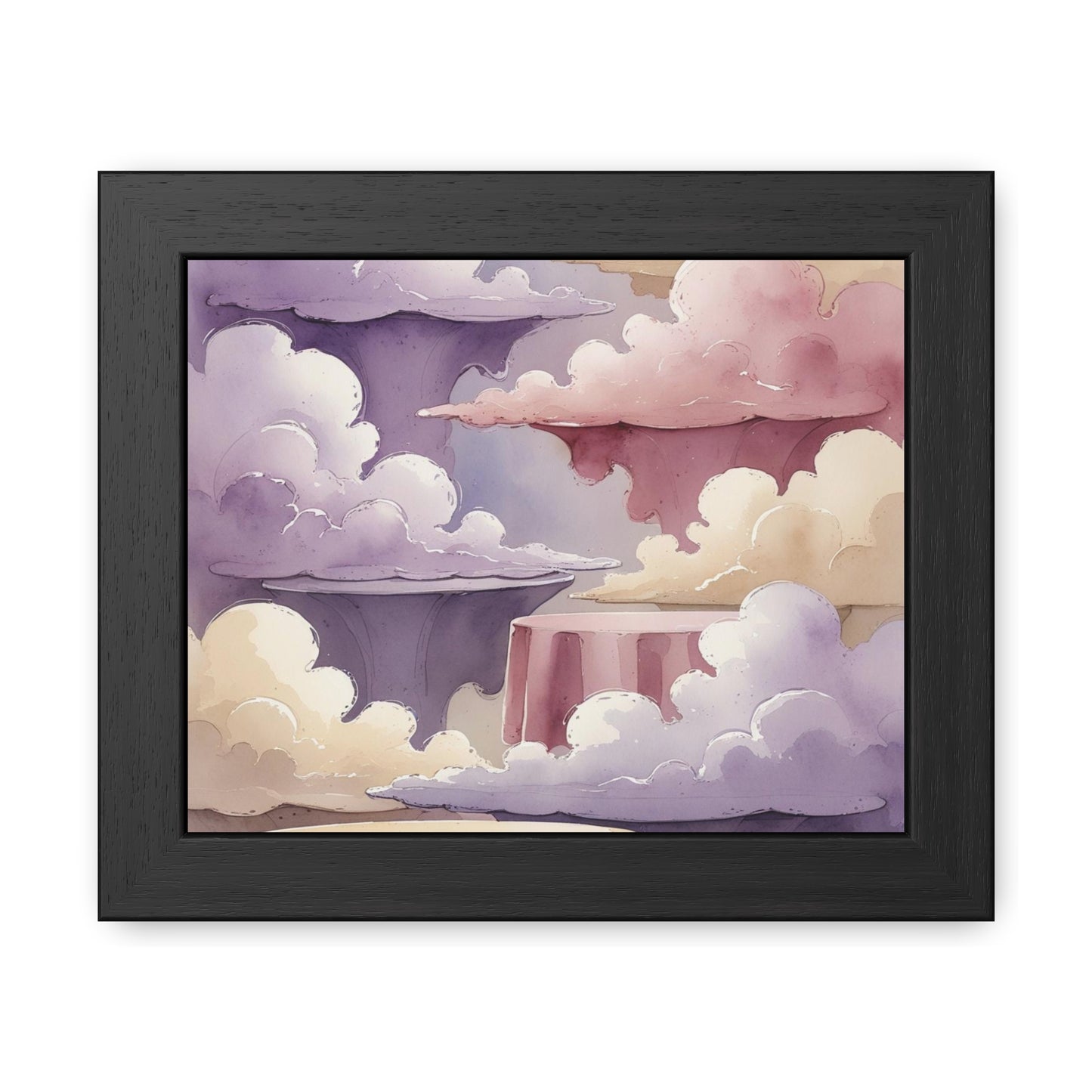 Dreamy Landscape Framed Poster