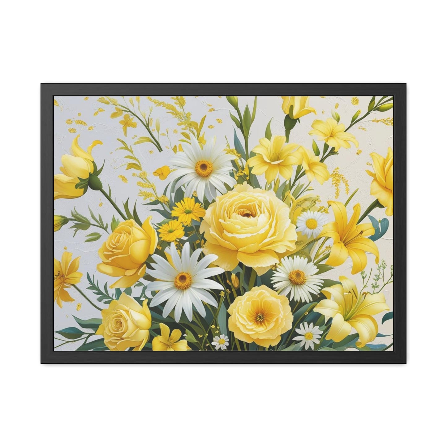 Floral Framed Poster
