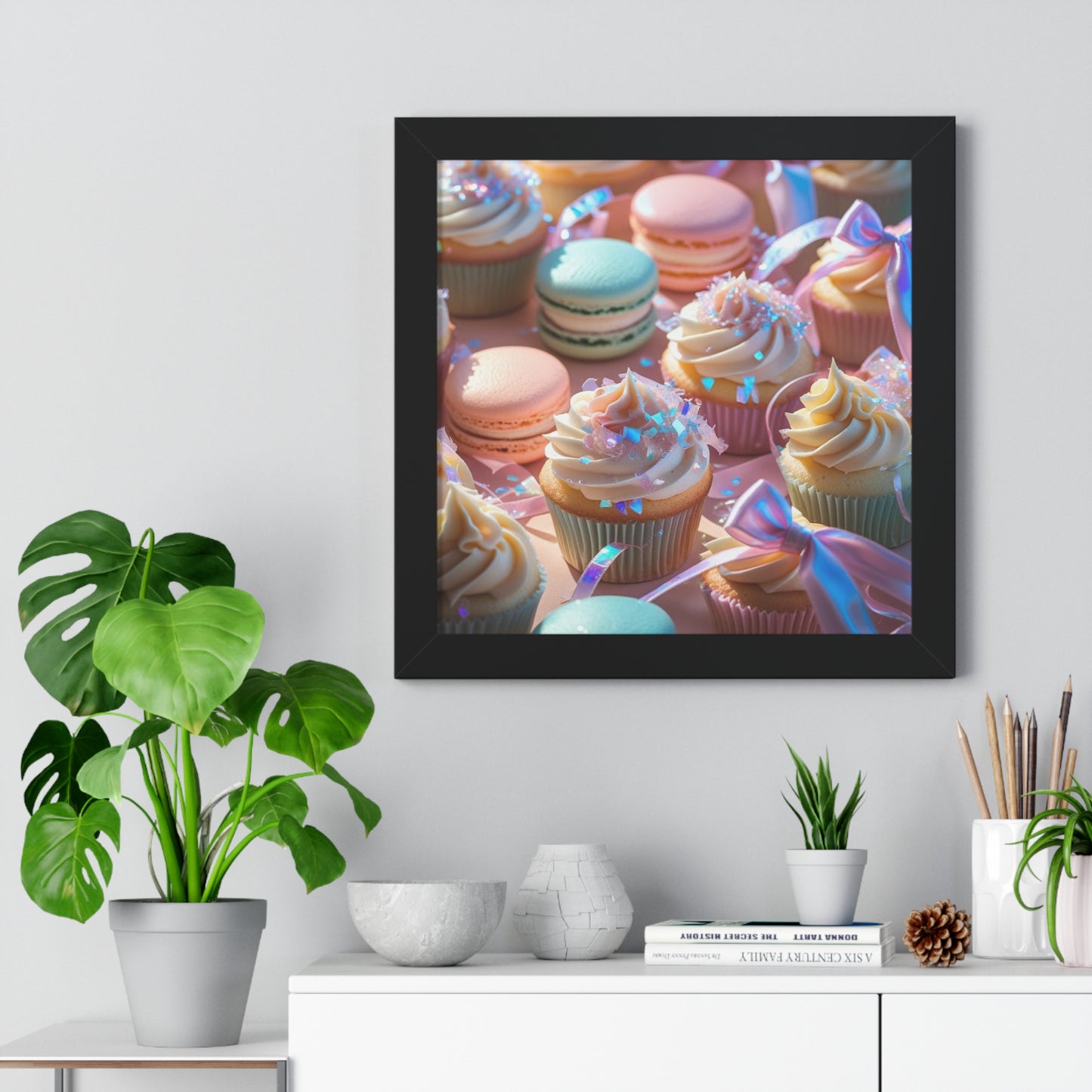 Sweet Treats Framed Poster,  Birthday Gift, Celebration Decor