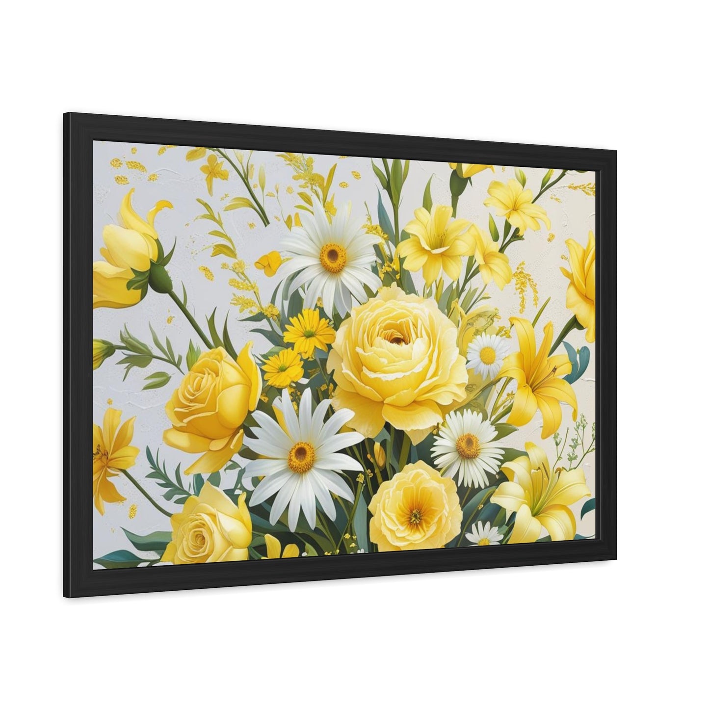 Floral Framed Poster