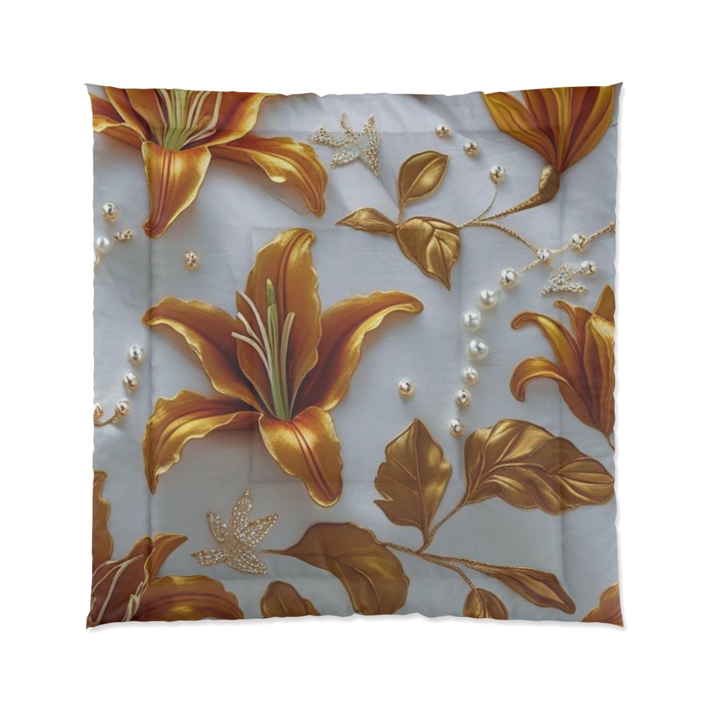 Luxurious Floral Comforter for Cozy Bedrooms