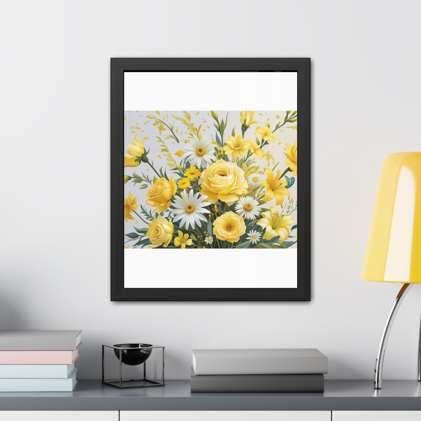Floral Framed Poster