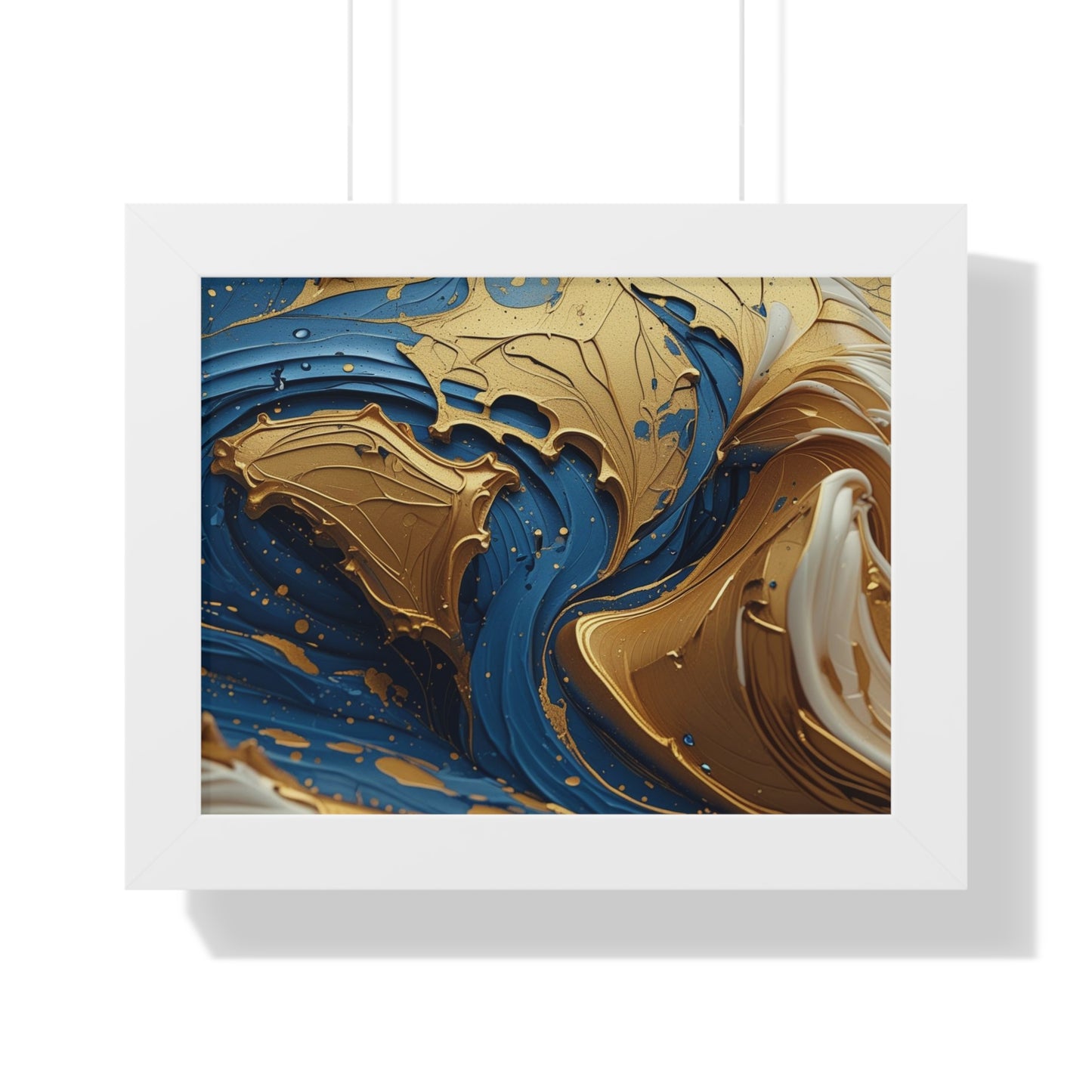 Elegant Abstract Framed Poster, Home Decor, Wall Art, Living Room Decoration, Unique Gift, Modern Artwork