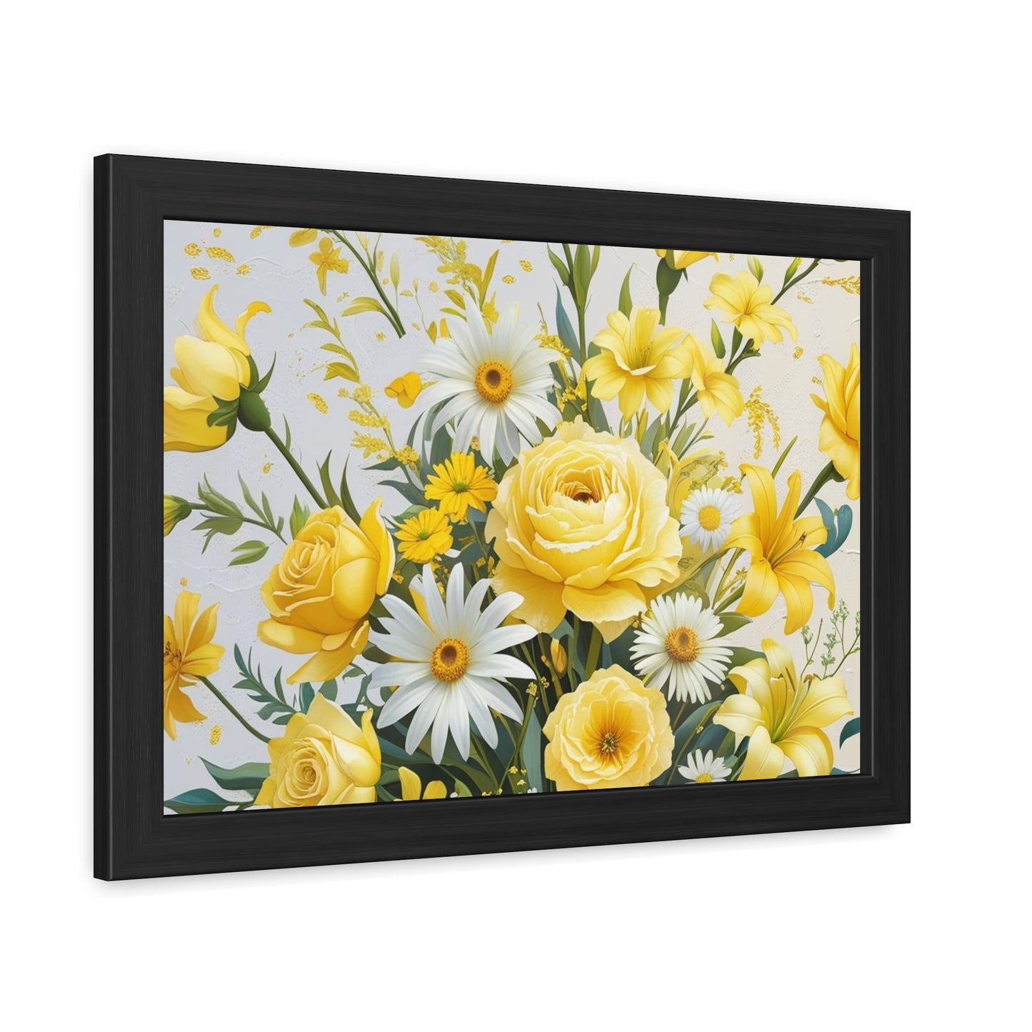 Floral Framed Poster