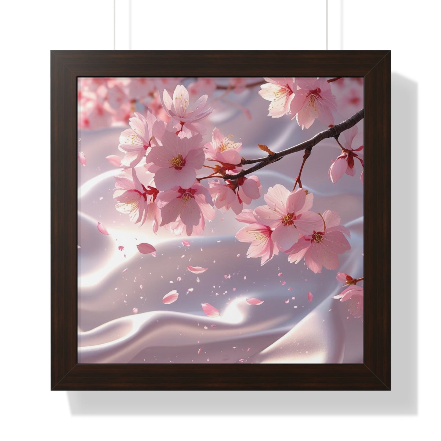 Blossoming Cherry Blossom Art Print, Spring Home Decoration, Nature Poster