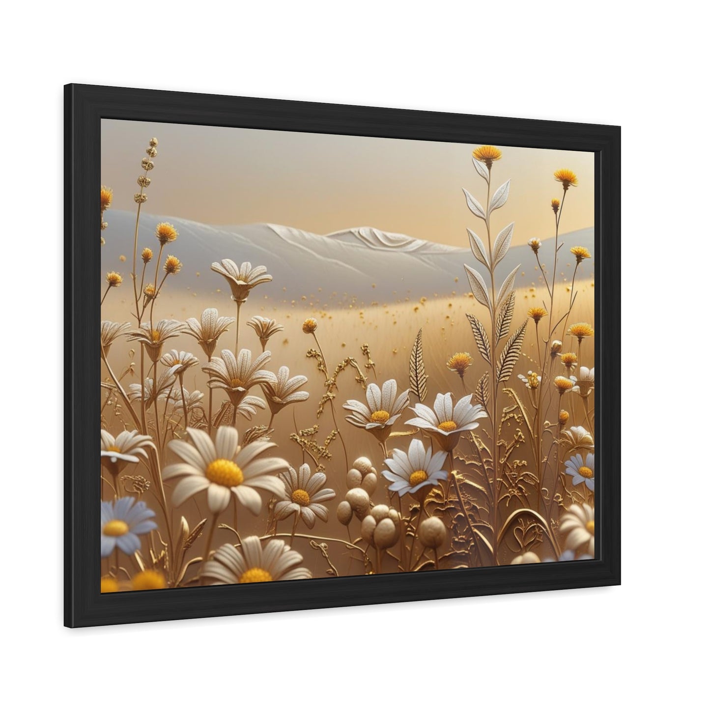 Framed Floral Wall Art, Modern Living Room Decorations