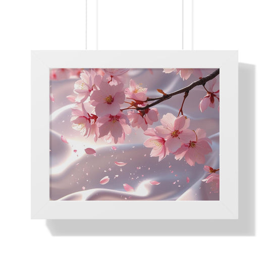 Blossoming Cherry Blossom Art Print, Spring Home Decoration, Nature Poster