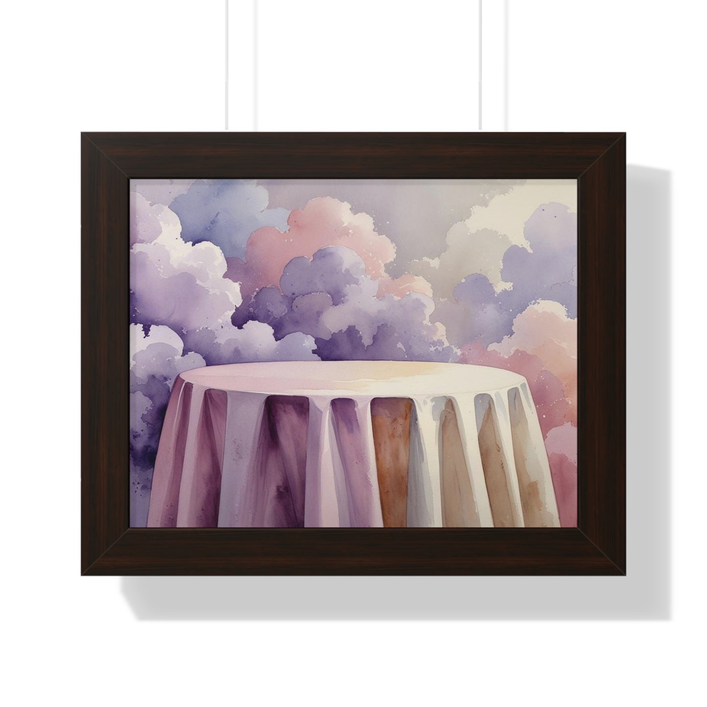 Ethereal Landscape Framed Poster