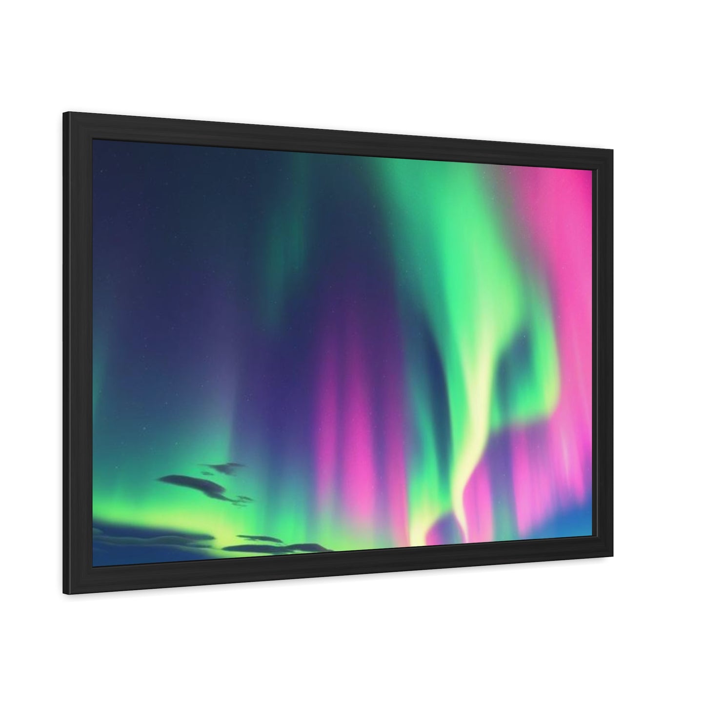 Stunning Northern Lights Framed Poster
