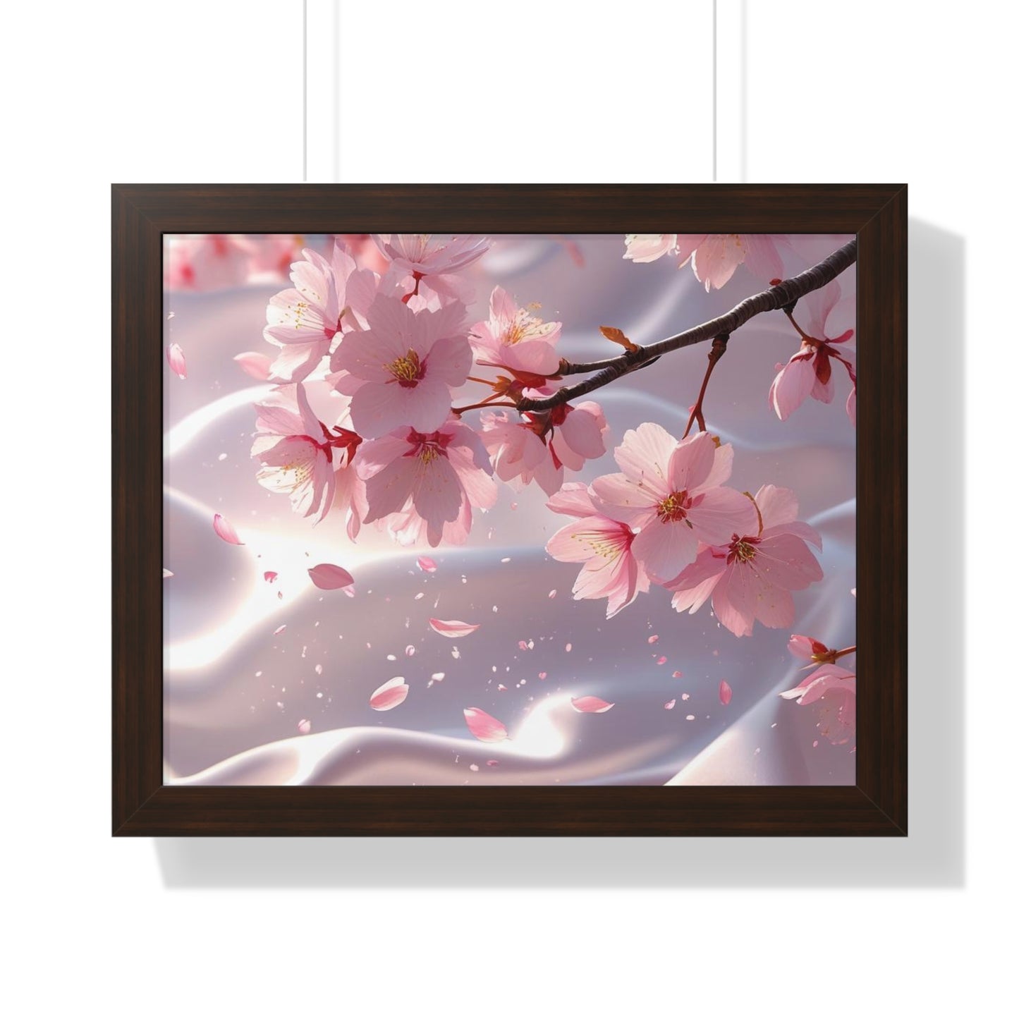 Blossoming Cherry Blossom Art Print, Spring Home Decoration, Nature Poster