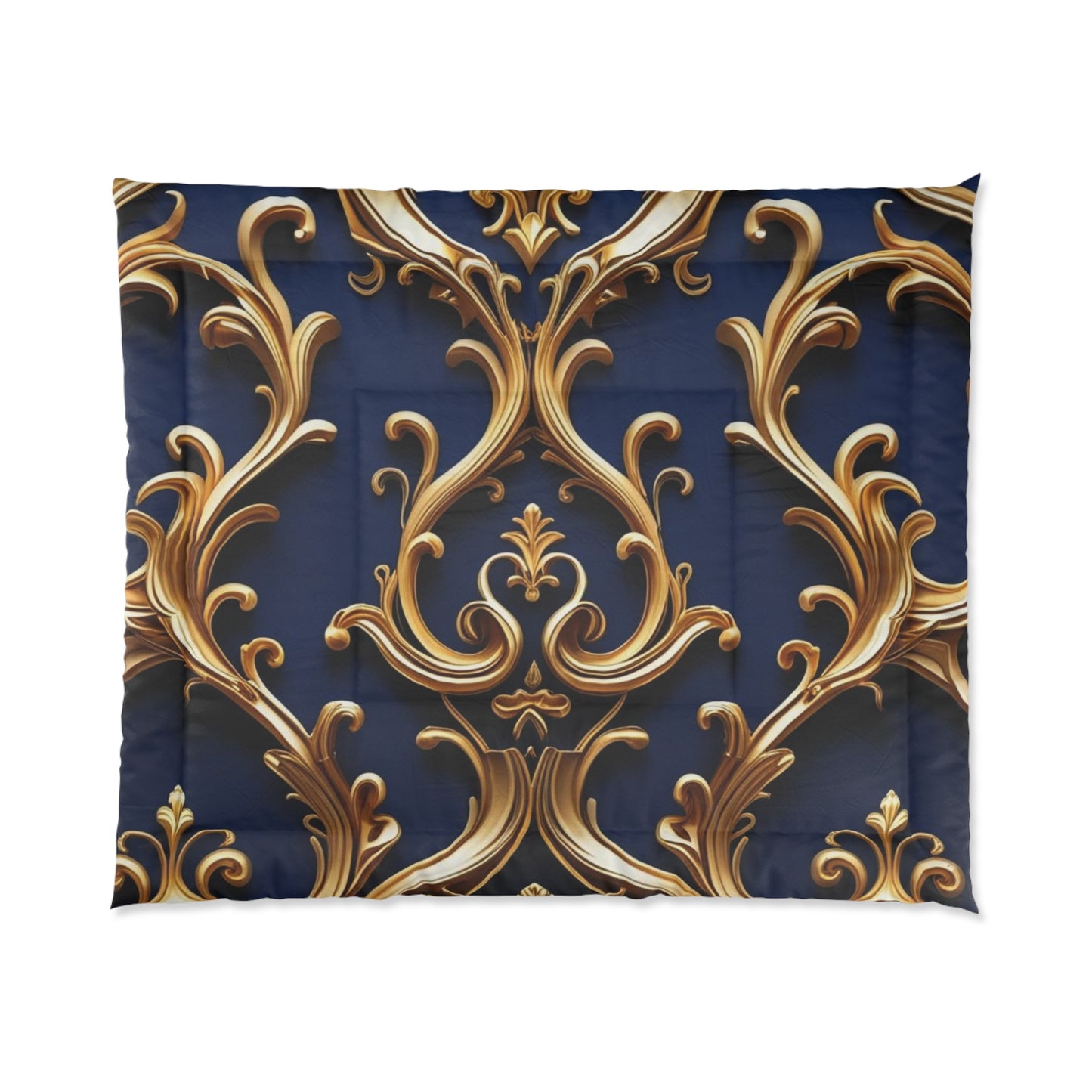 Elegant Floral Comforter - Luxurious Bedding for Home Decor, Bohemian Bedroom, Wedding Gift, Cozy Decor, Anniversary Present