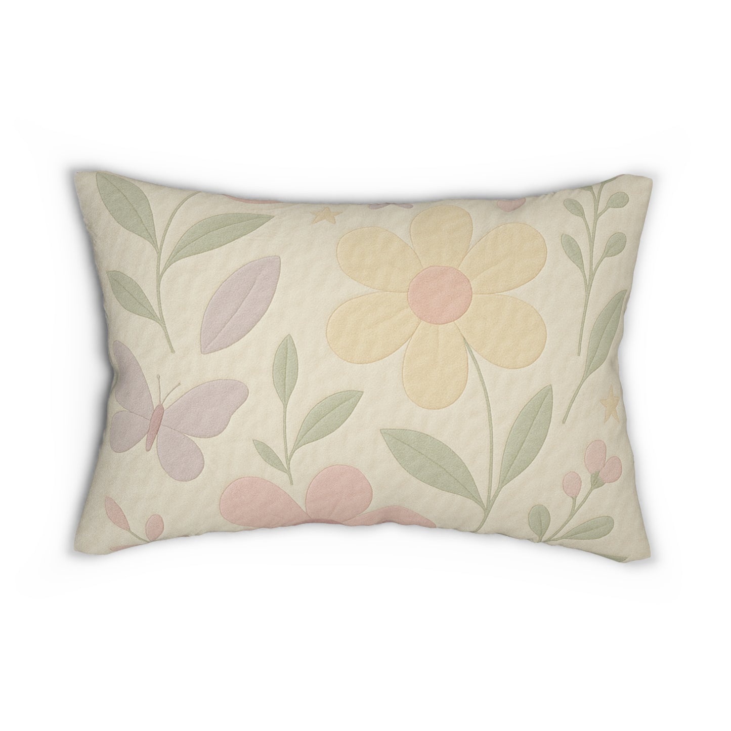 Striped Lumbar Pillow