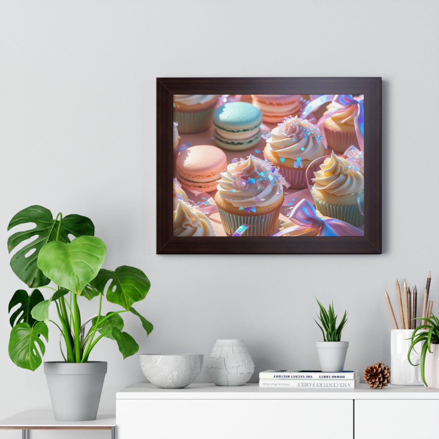 Sweet Treats Framed Poster,  Birthday Gift, Celebration Decor