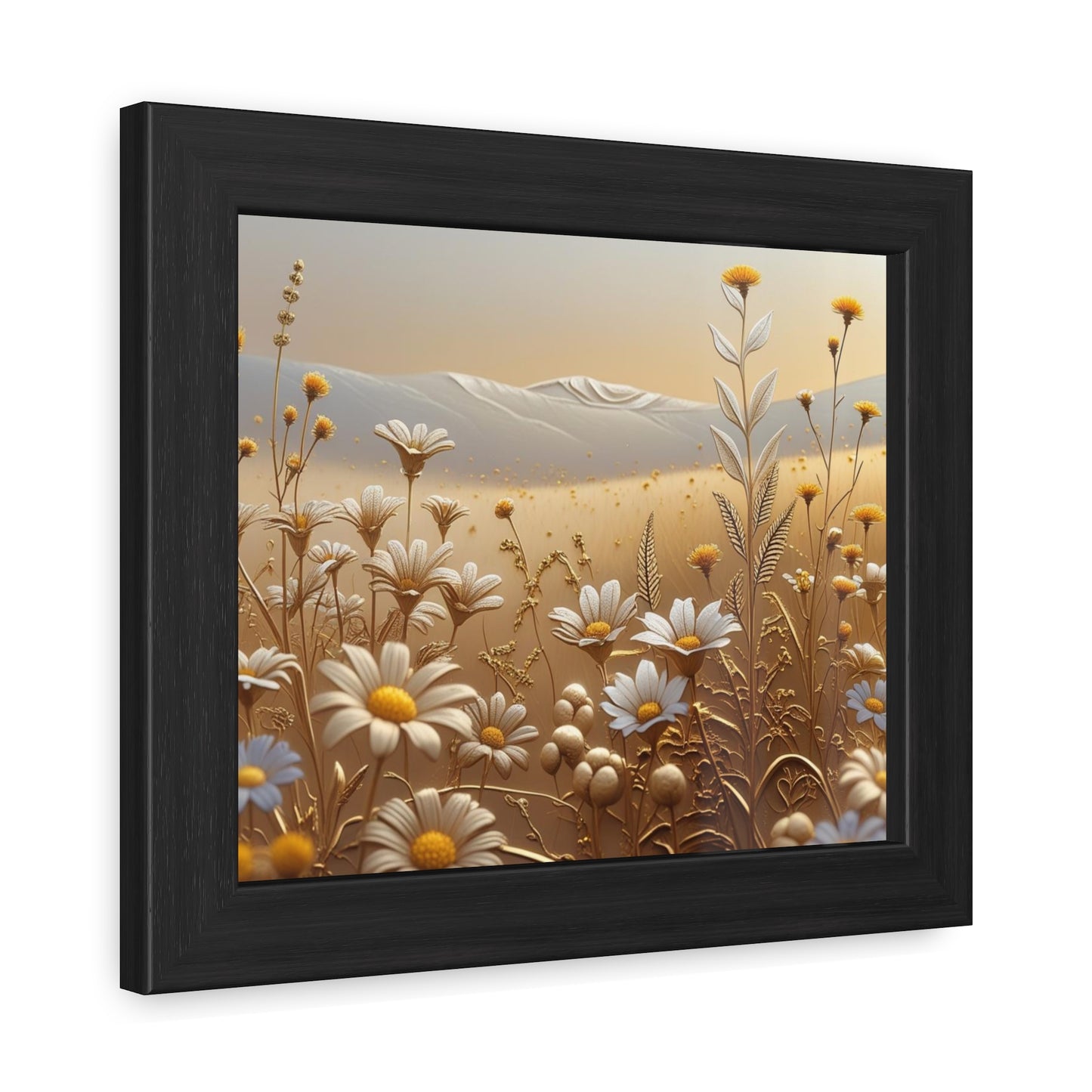 Framed Floral Wall Art, Modern Living Room Decorations