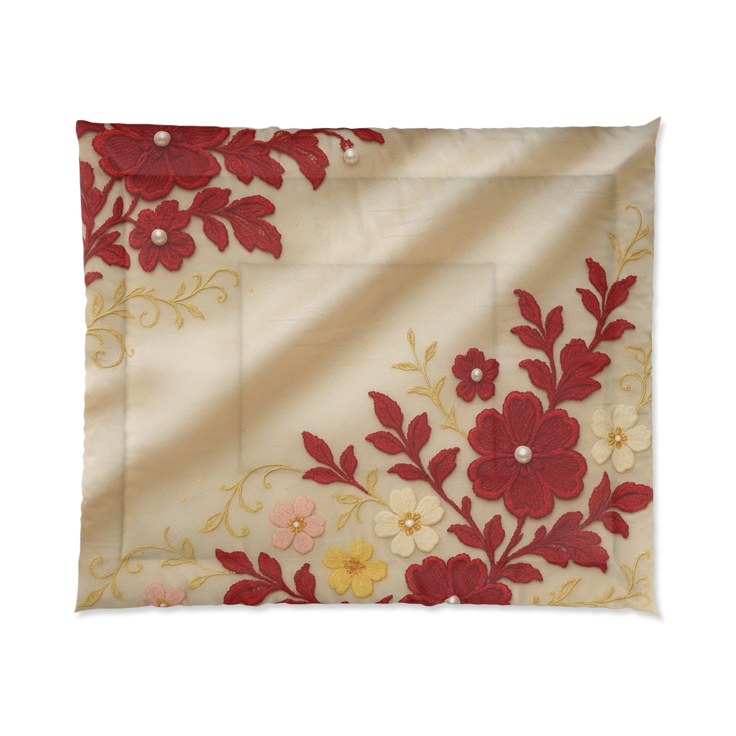 Elegant Floral Comforter