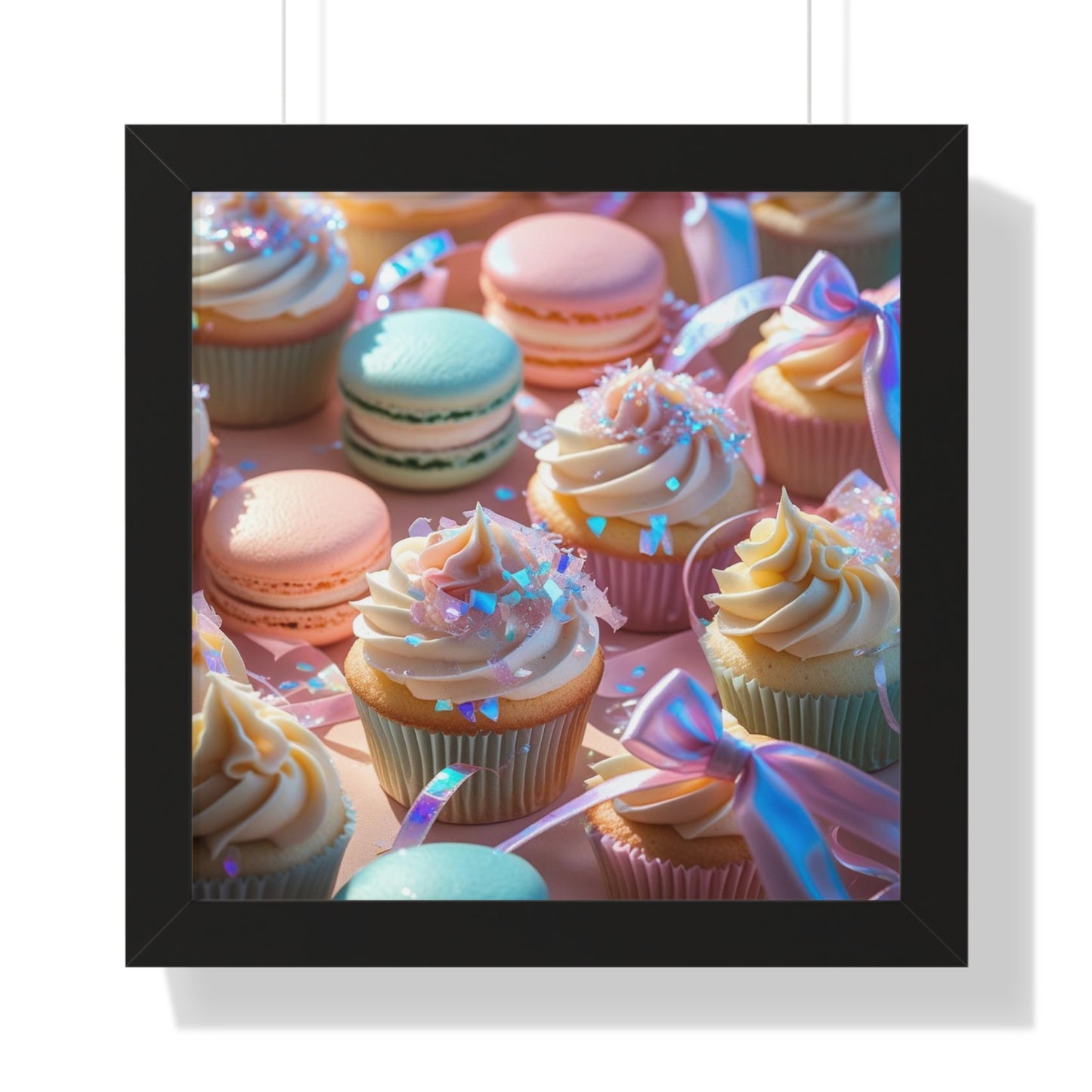 Sweet Treats Framed Poster,  Birthday Gift, Celebration Decor