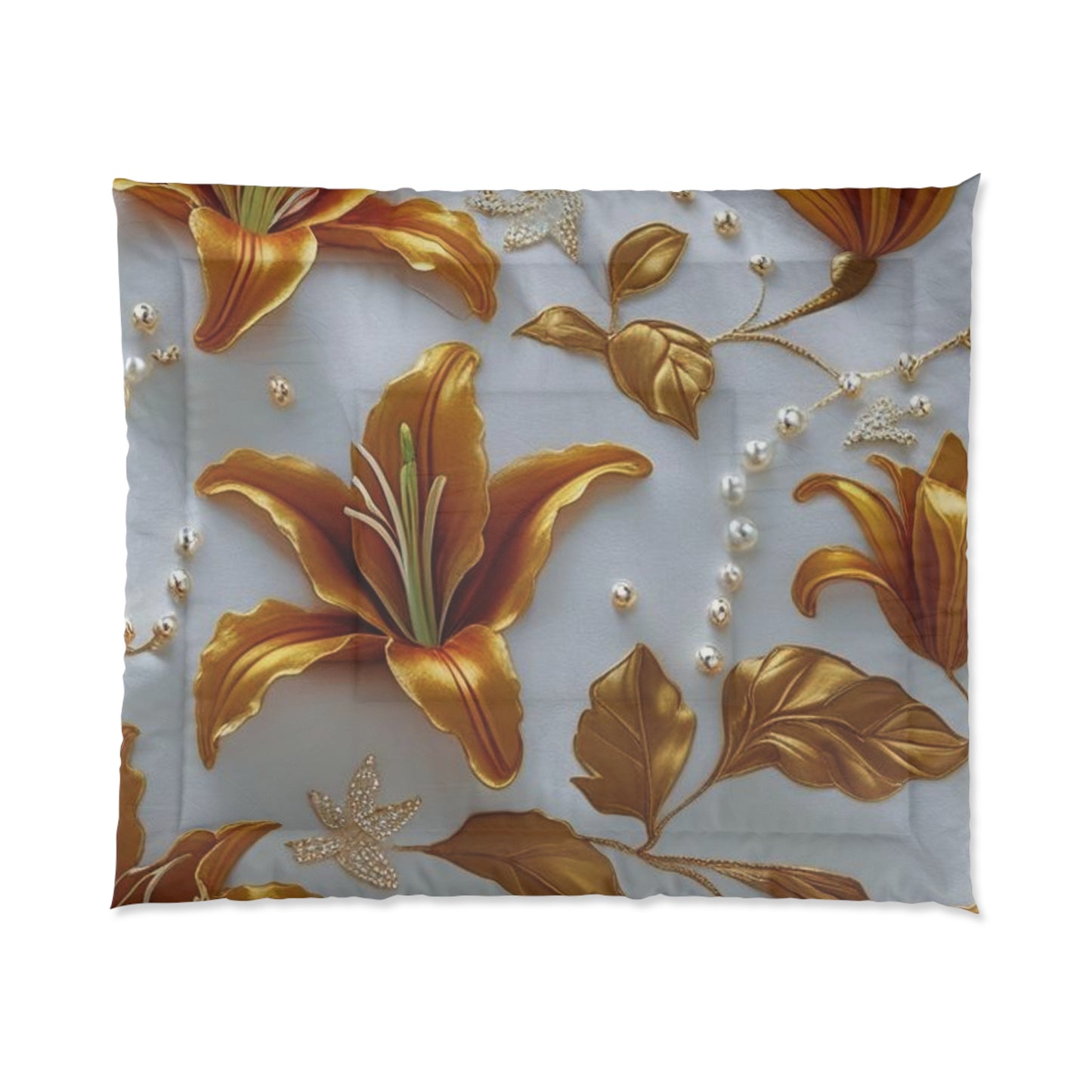 Luxurious Floral Comforter for Cozy Bedrooms