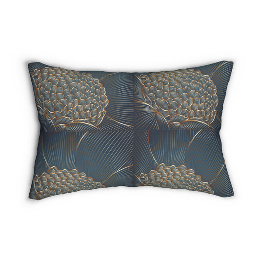 Spun Polyester Lumbar Pillow