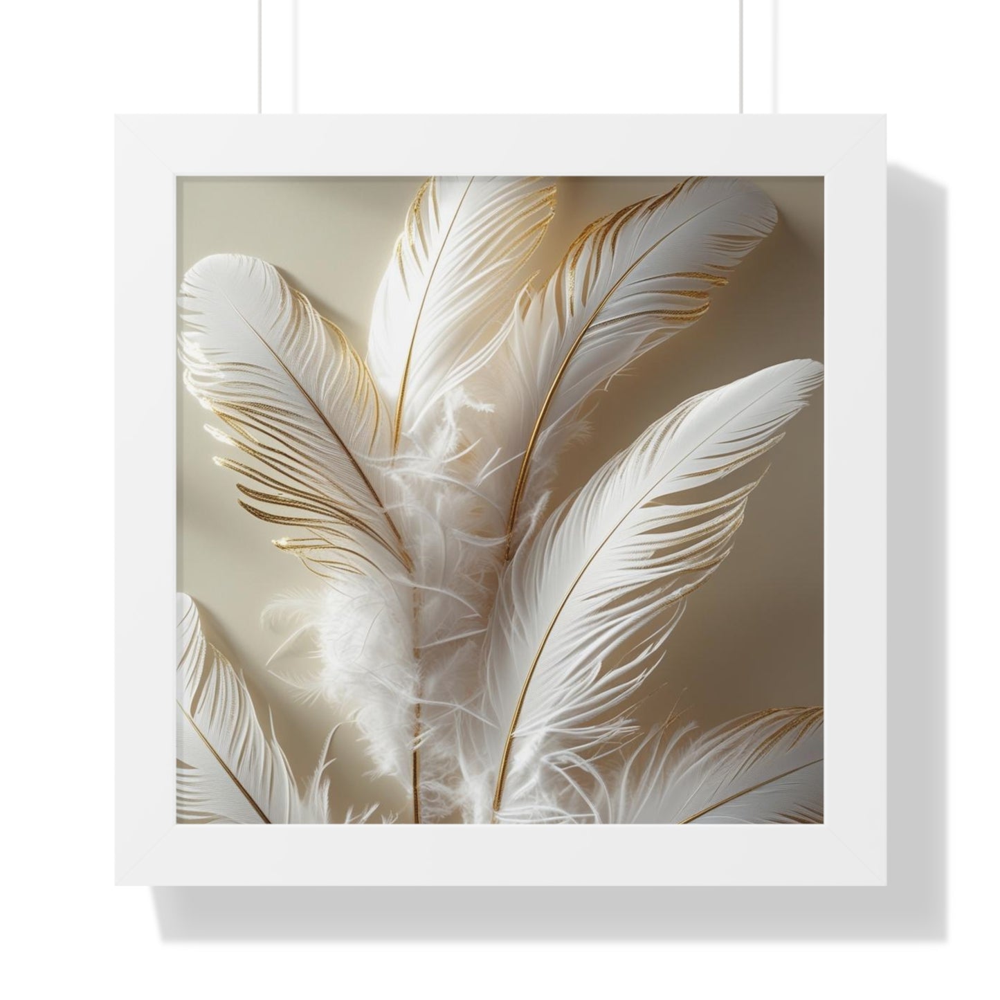 Elegant Framed Vertical Poster