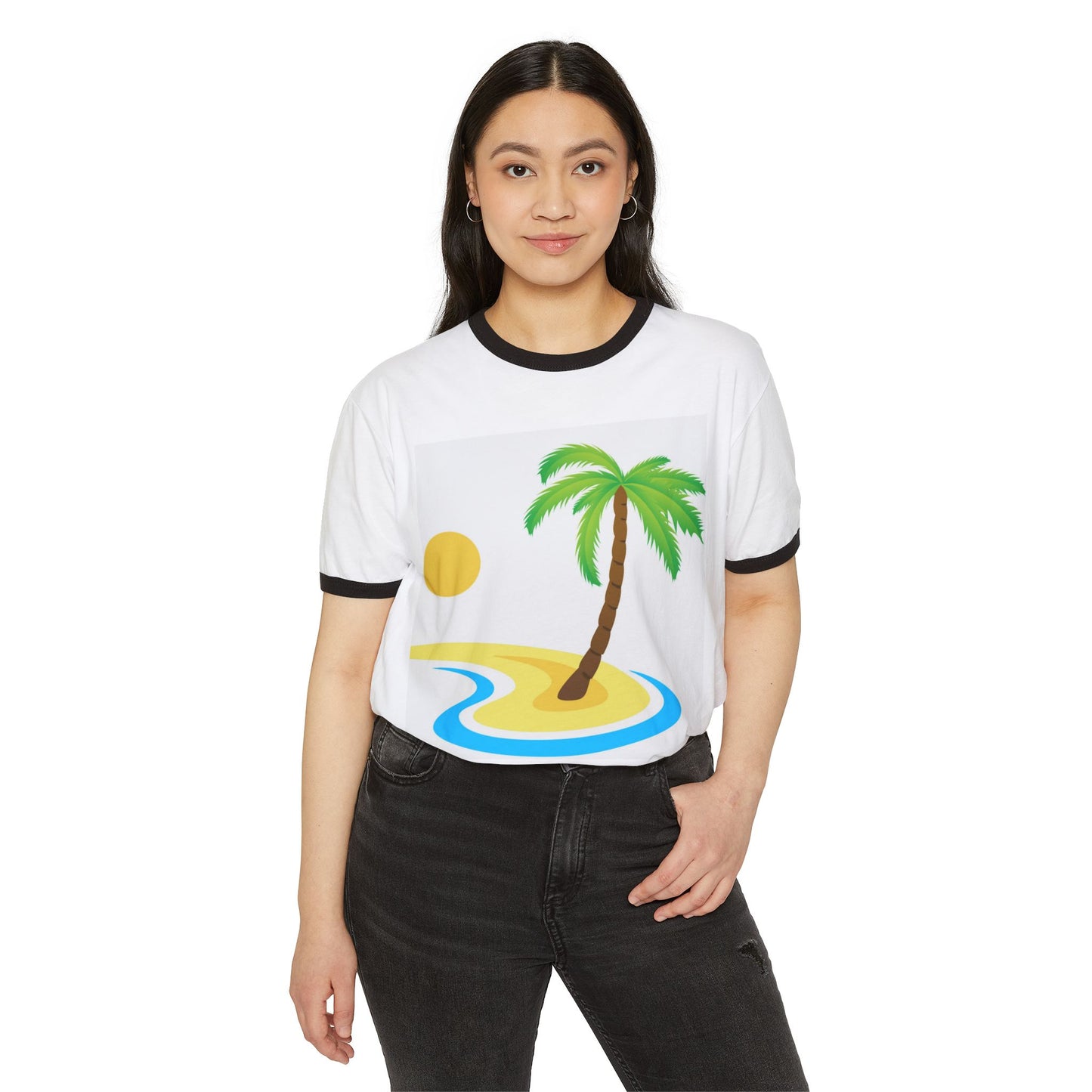 Unisex Cotton Ringer T-Shirt