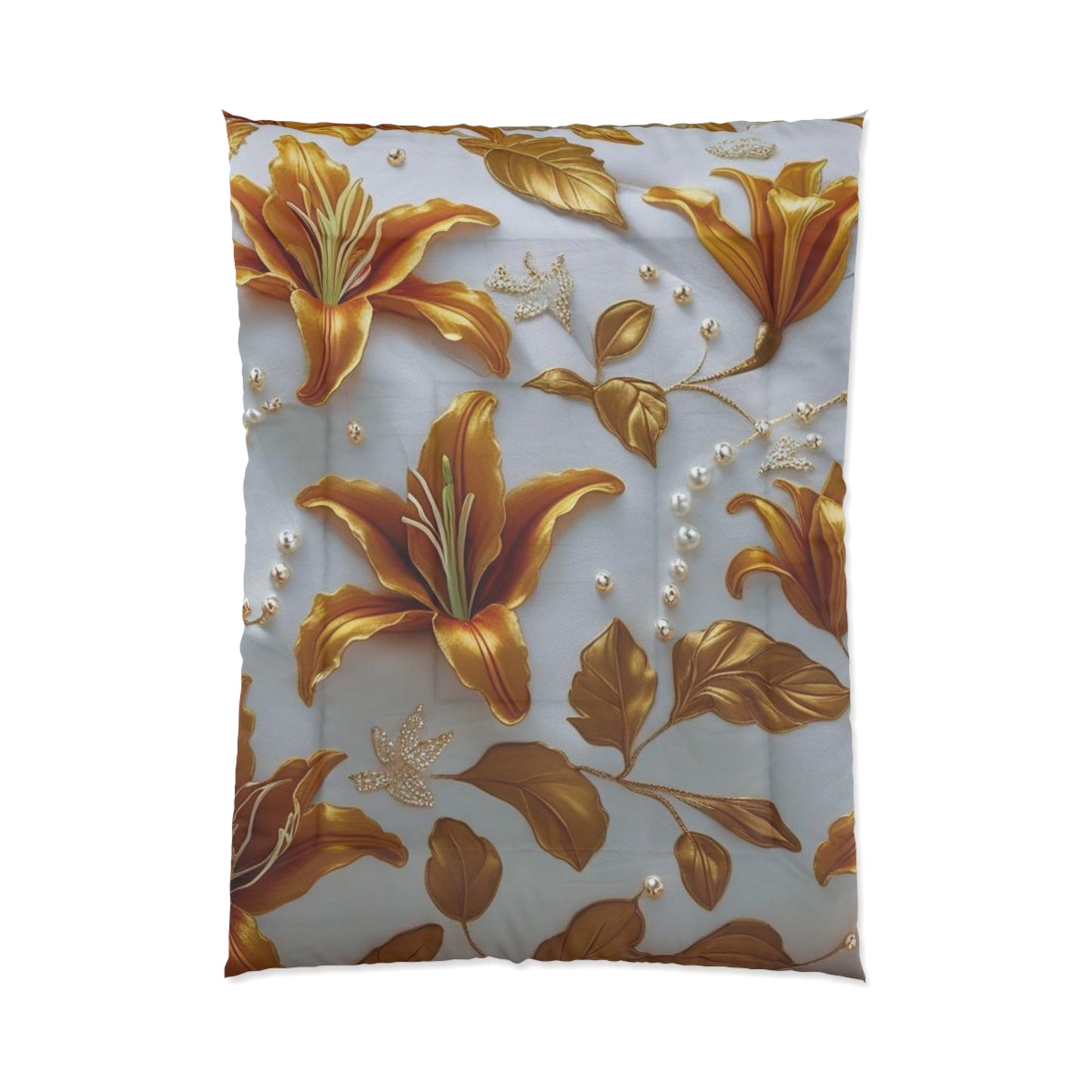 Luxurious Floral Comforter for Cozy Bedrooms