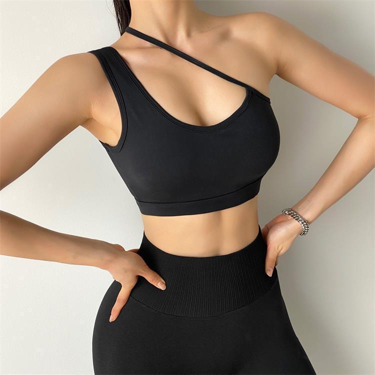 Fitness Bra Gathers Shockproof Running Yoga Vest