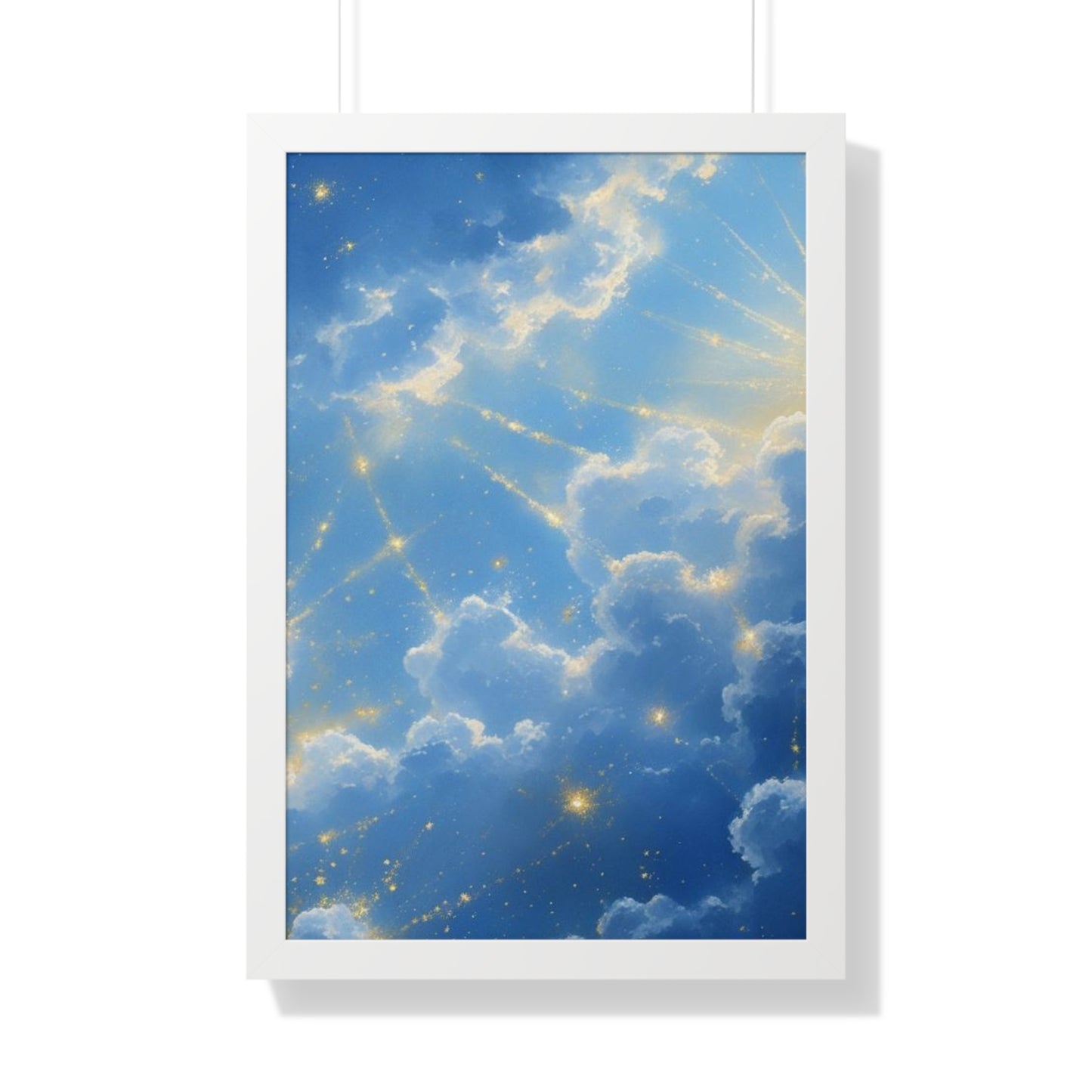 Celestial Framed Vertical Poster