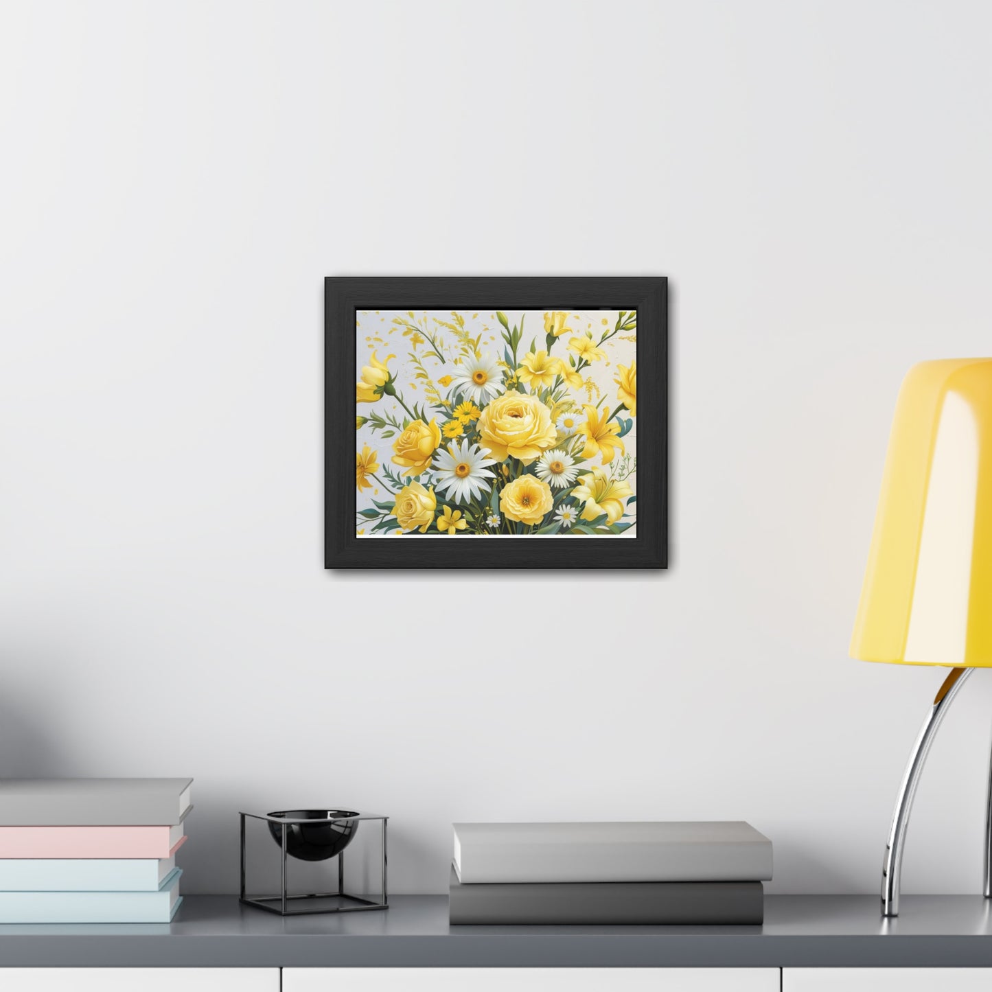 Floral Framed Poster