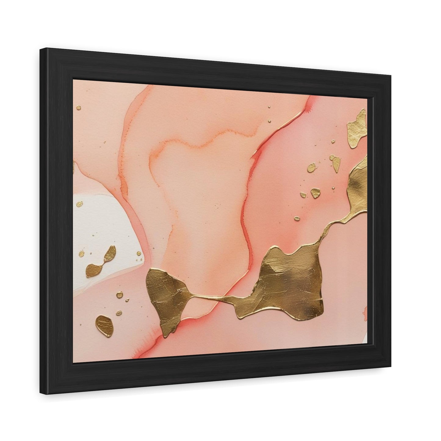 Elegant Abstract Art Framed Poster