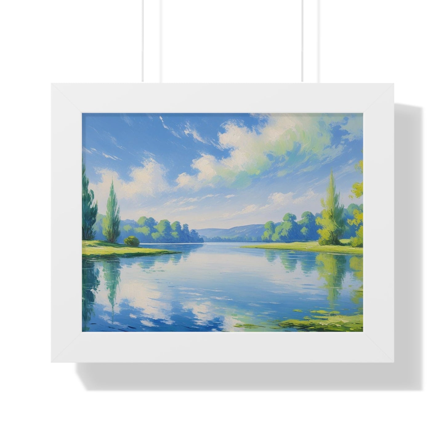 Tranquil Landscape Framed Poster