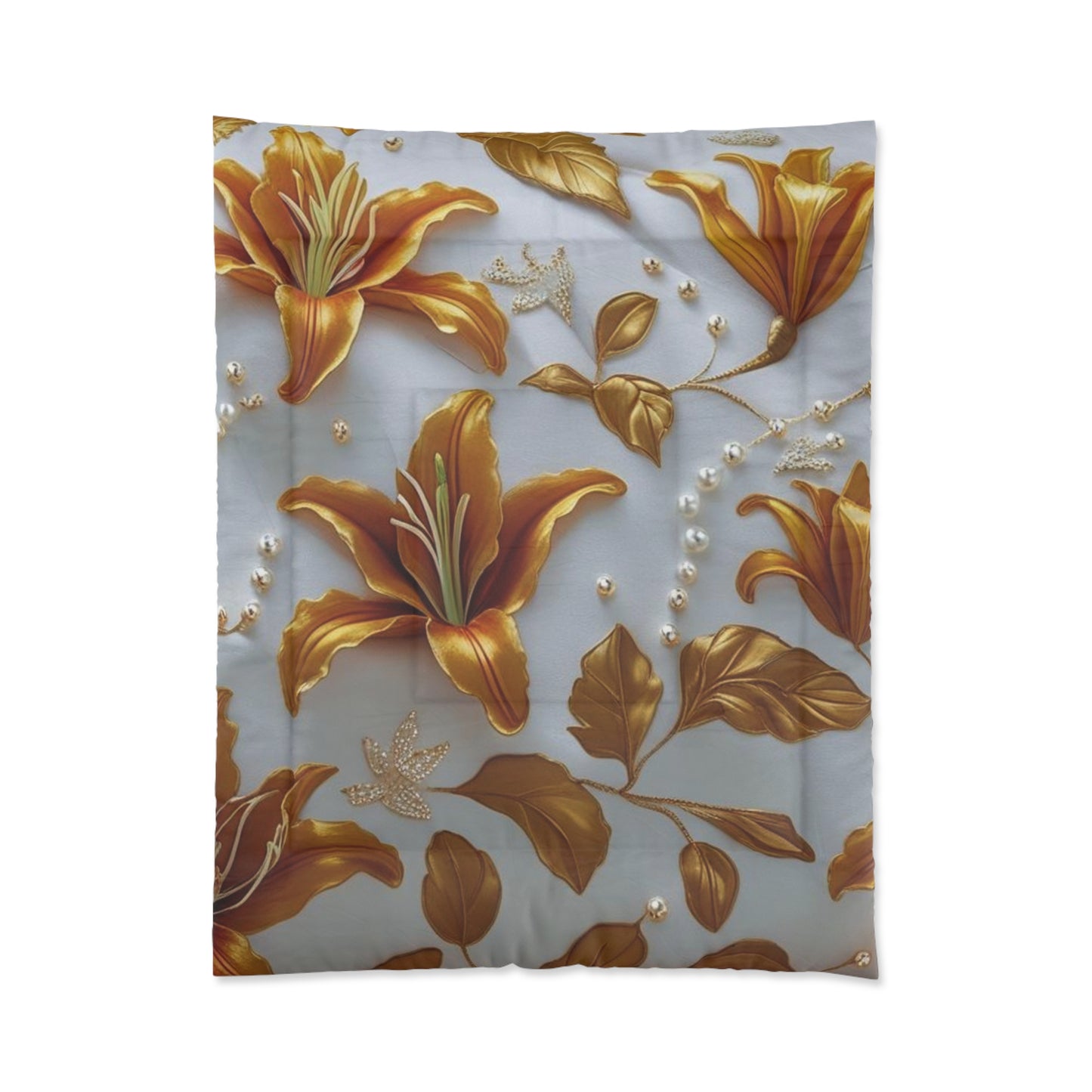 Luxurious Floral Comforter for Cozy Bedrooms