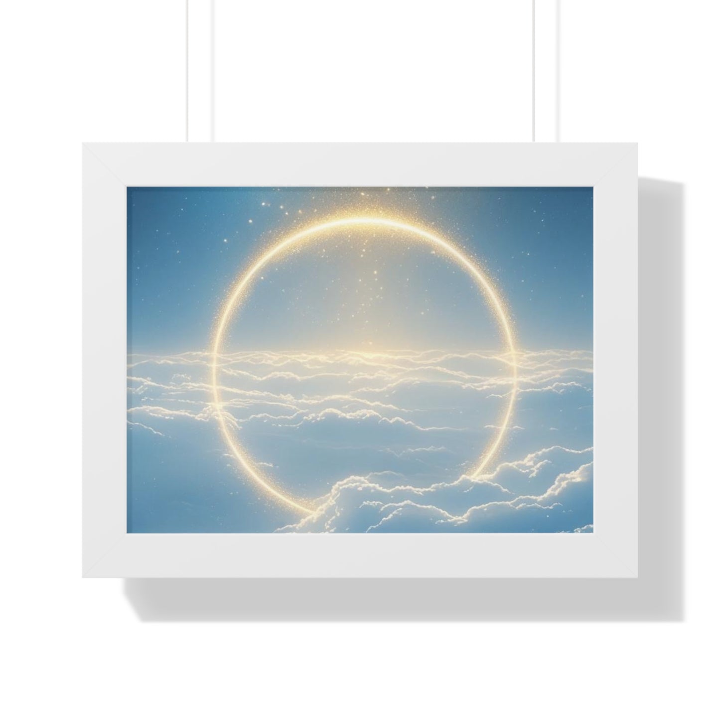 Serene Sky Framed Poster