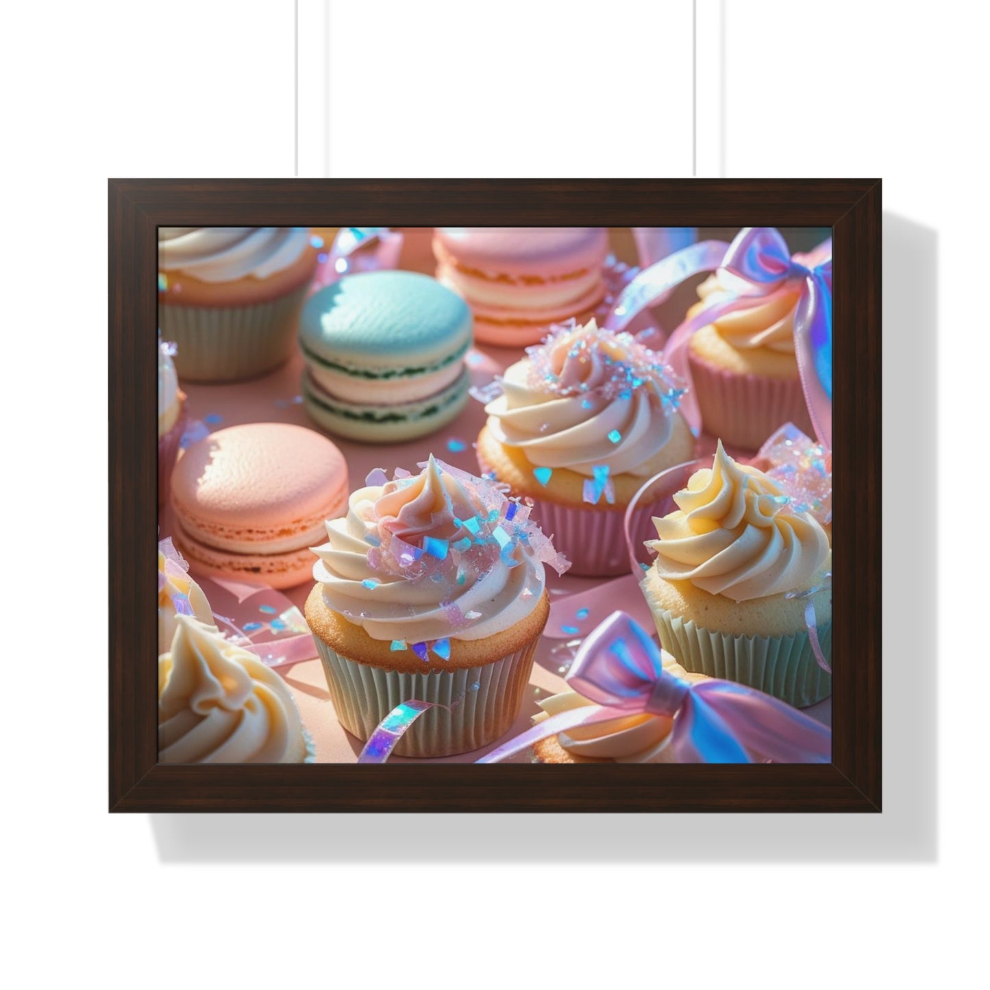 Sweet Treats Framed Poster,  Birthday Gift, Celebration Decor
