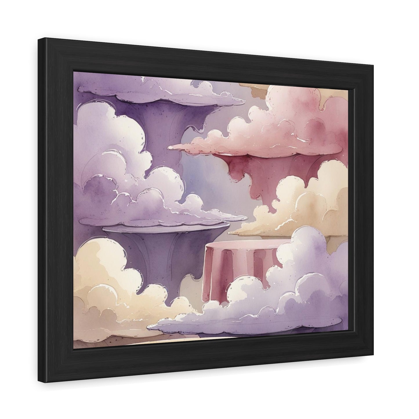 Dreamy Landscape Framed Poster