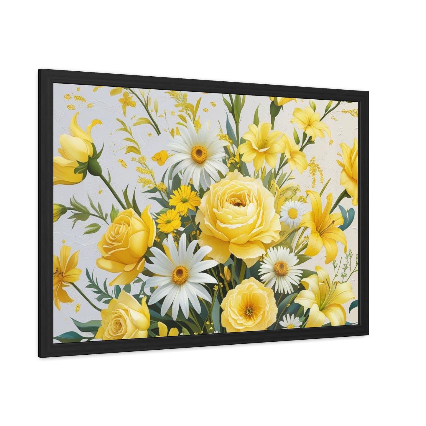 Floral Framed Poster