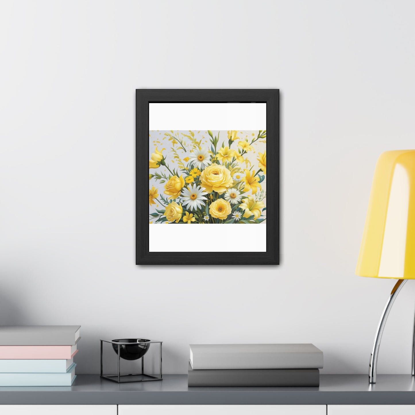 Floral Framed Poster