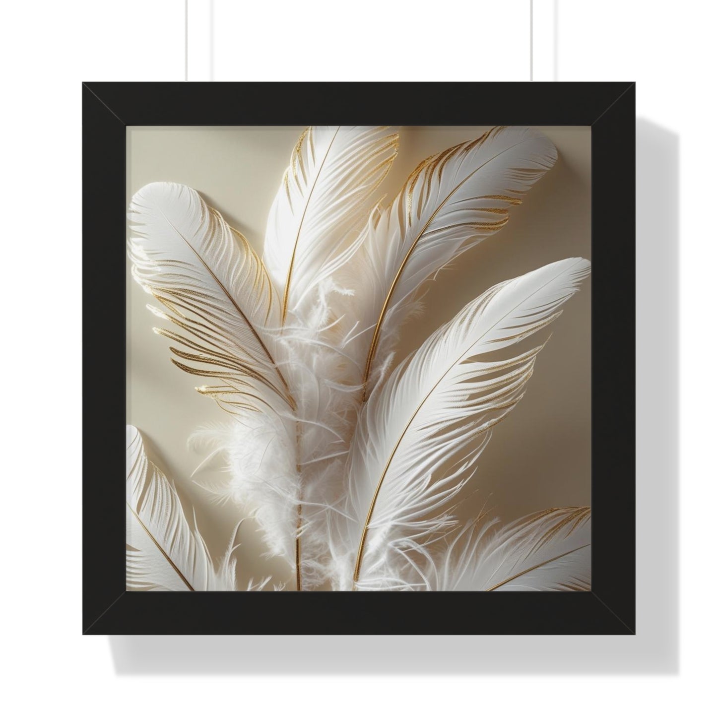 Elegant Framed Vertical Poster