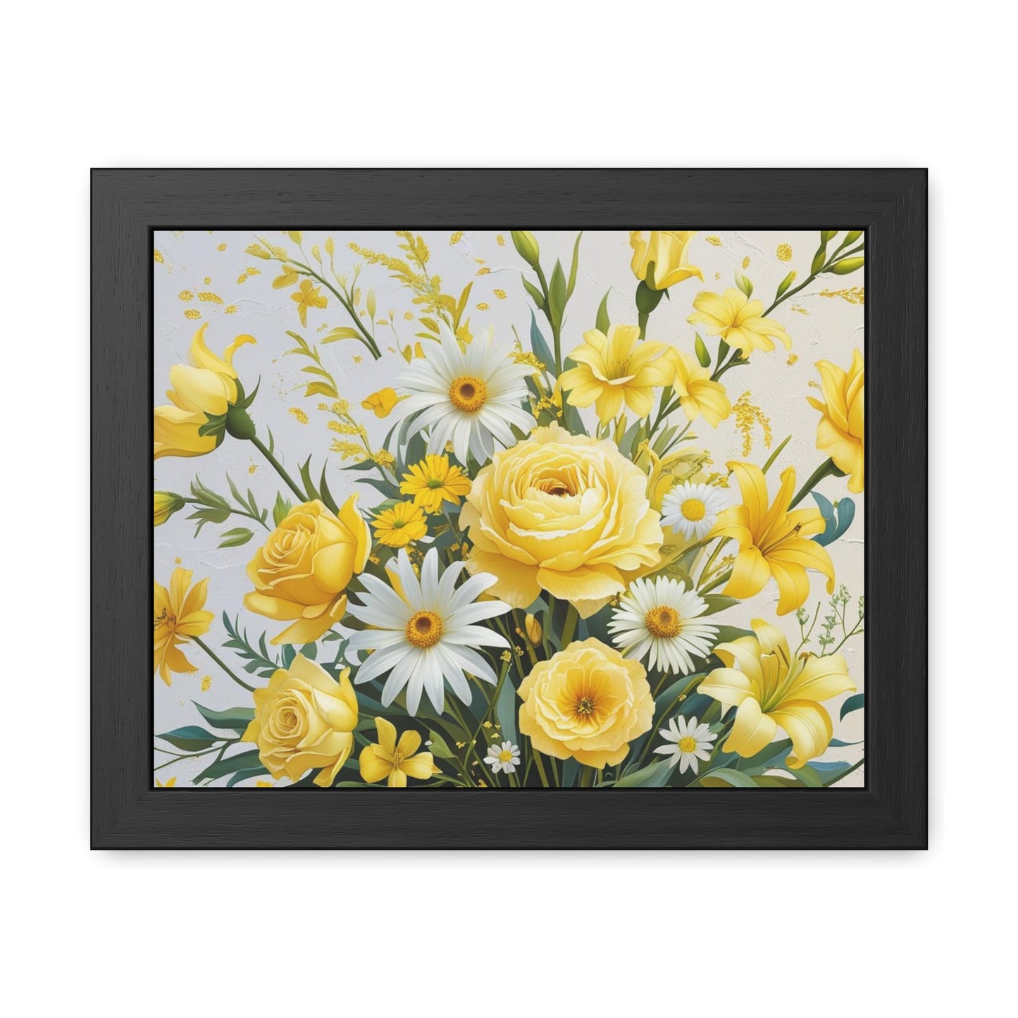Floral Framed Poster
