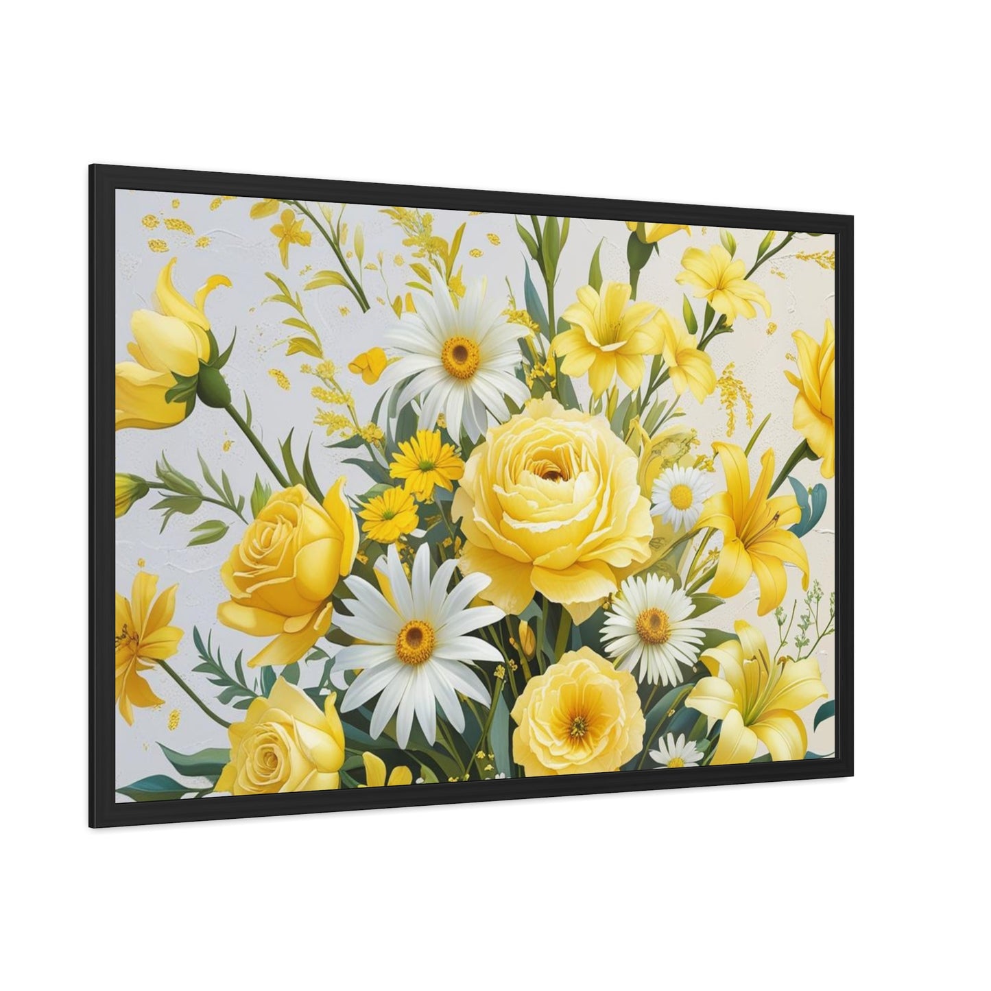 Floral Framed Poster