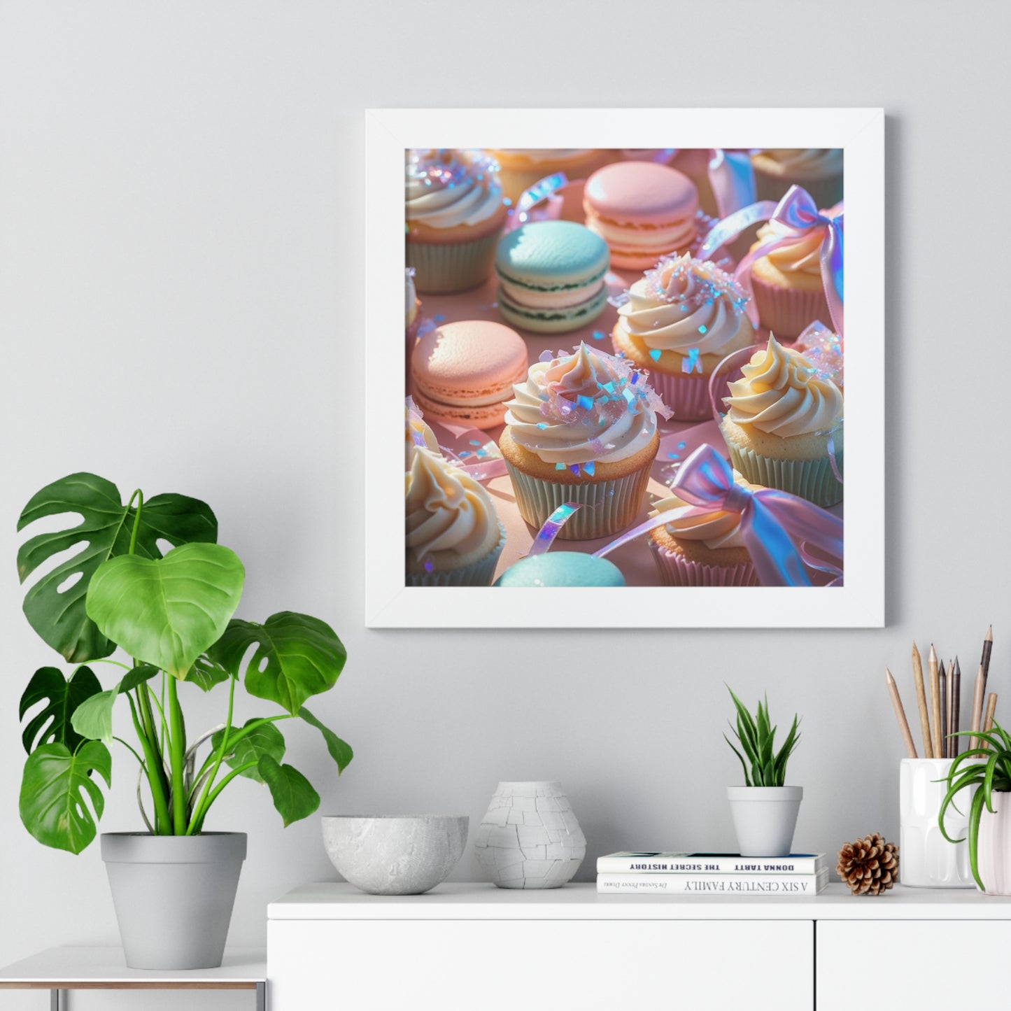 Sweet Treats Framed Poster,  Birthday Gift, Celebration Decor