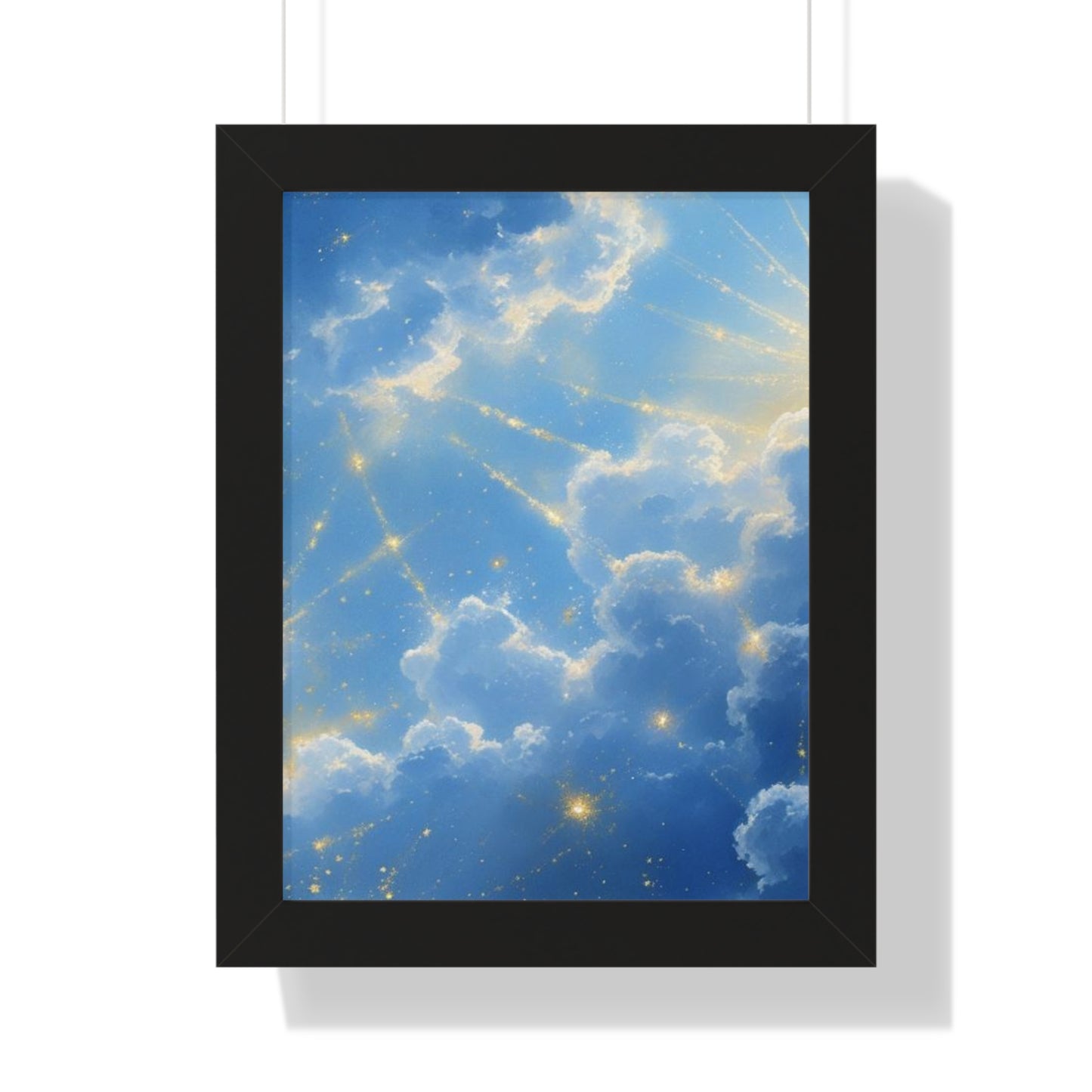 Celestial Framed Vertical Poster