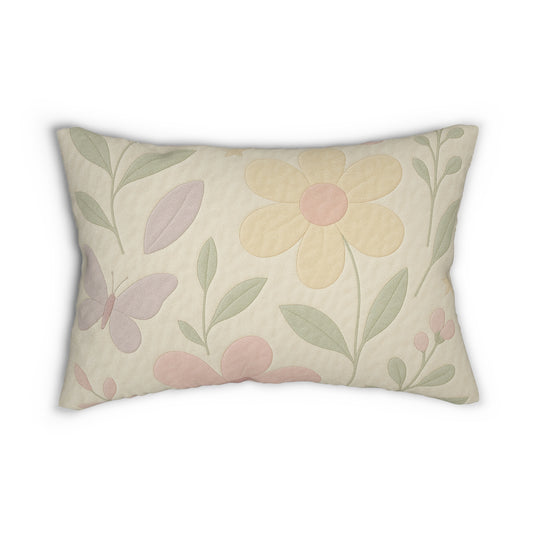 Striped Lumbar Pillow