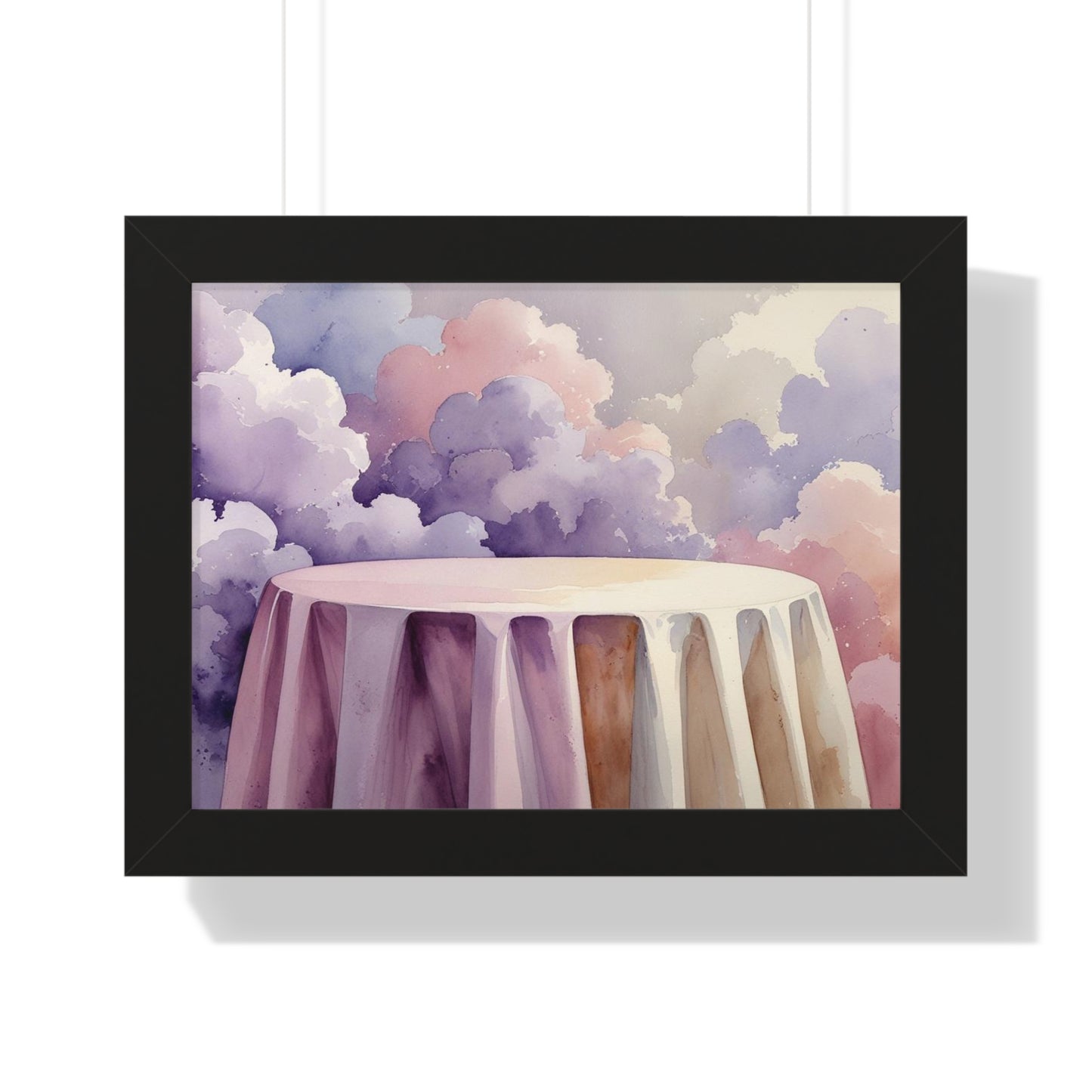 Ethereal Landscape Framed Poster