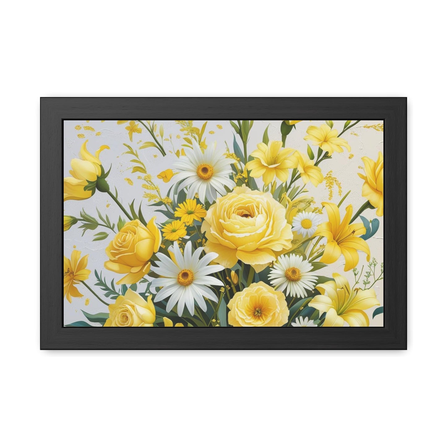 Floral Framed Poster