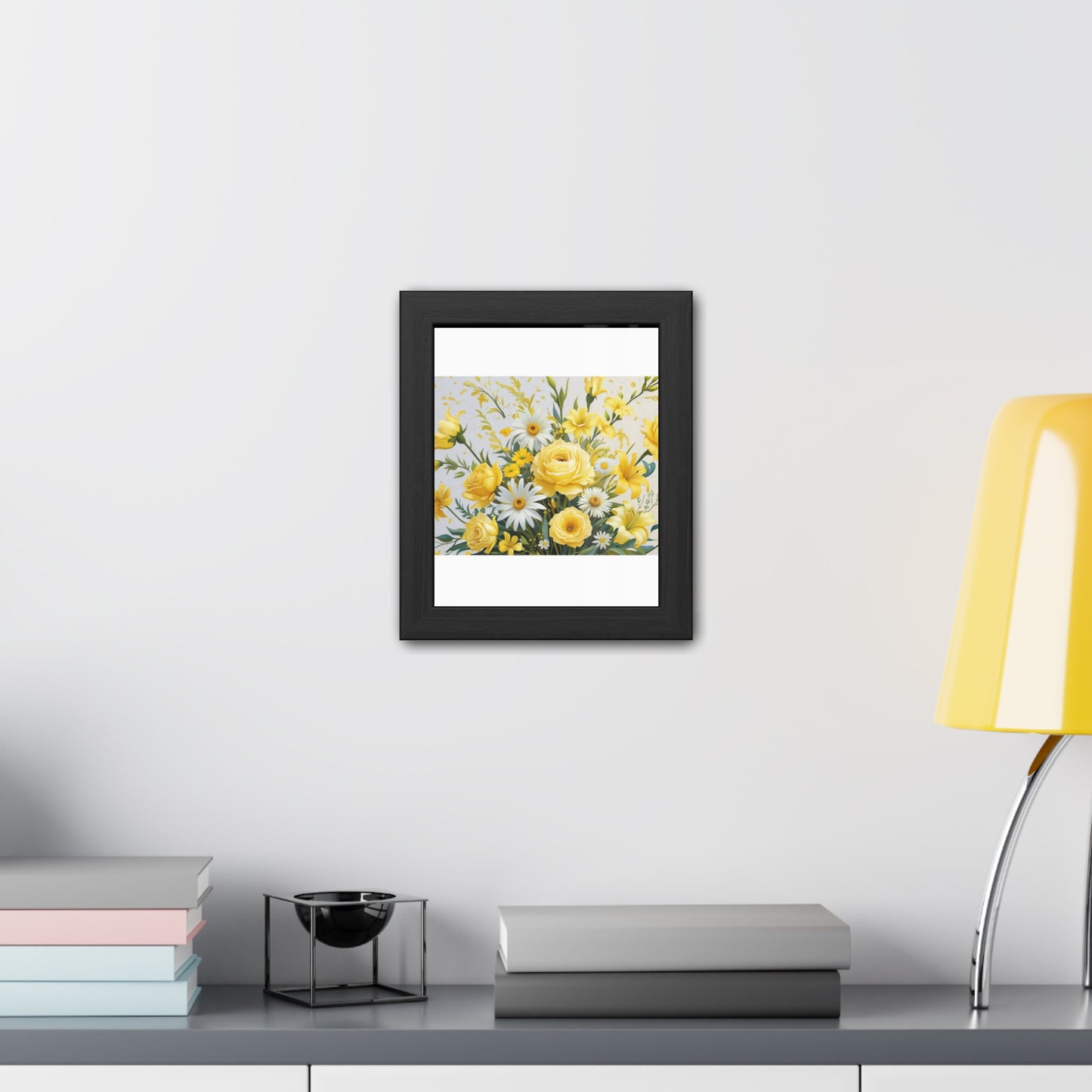 Floral Framed Poster