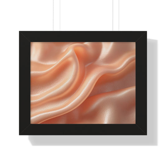 Elegant Framed Horizontal Art Print, Modern Wall Decor