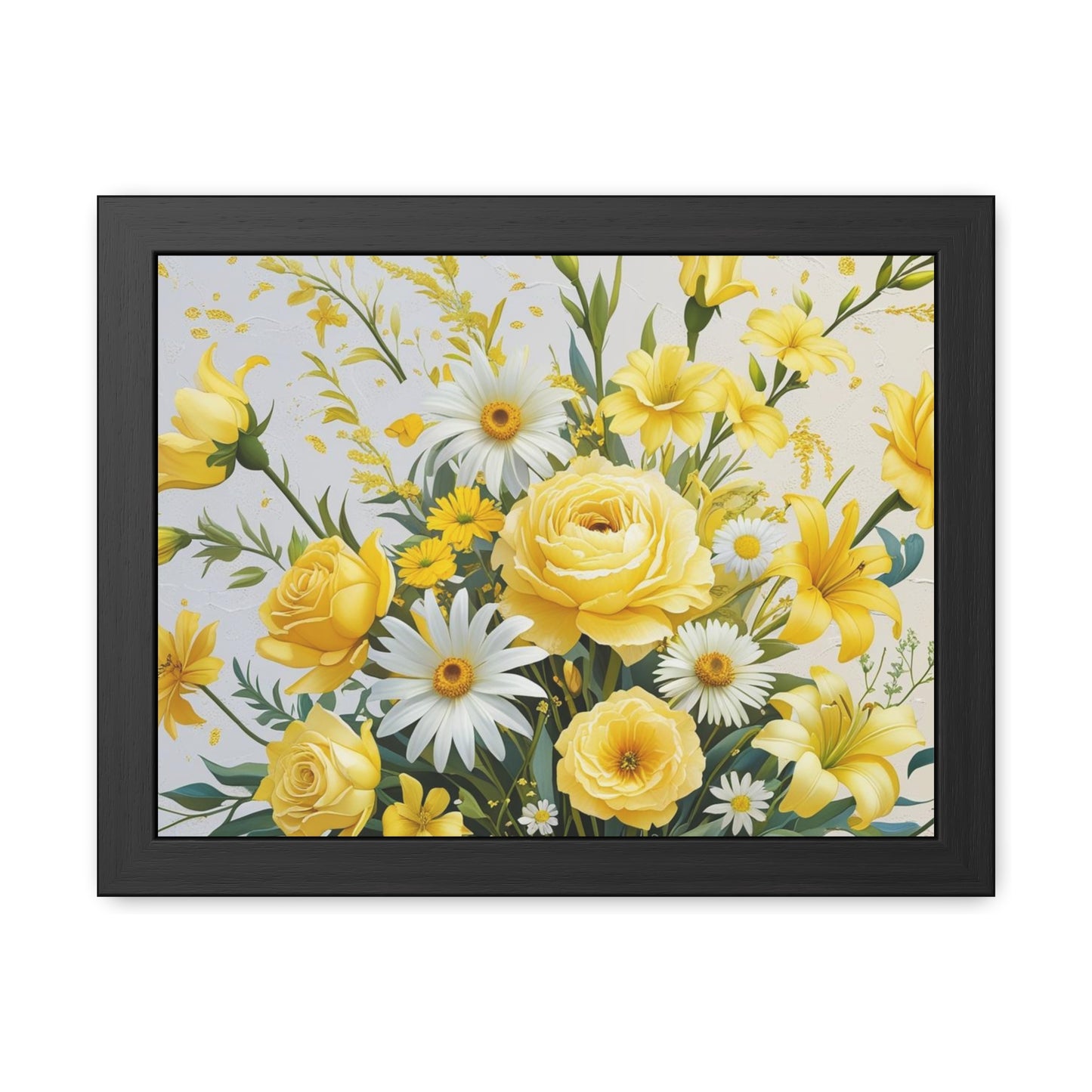 Floral Framed Poster